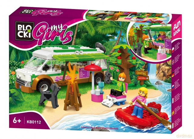 Blocki MyGirls 264 el. Wakacyjny Camper KB0112 [KLOCKI]