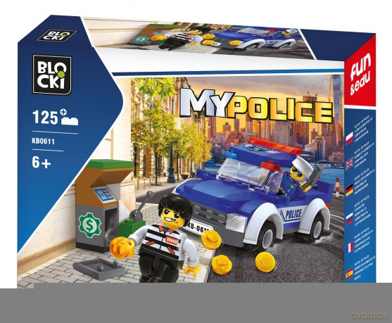 BLOCKI MyPolice 125 el. Napad KB0611 [KLOCKI]