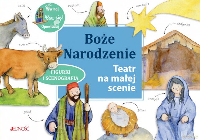 Boże Narodzenie. Teatr na małej scenie. Figurki i scenografia [KSIĄŻKA]