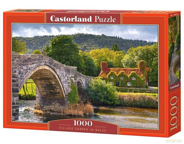 CASTORLAND 1000 el. Zakątek wioski w Walii C-104673-2 [PUZZLE]