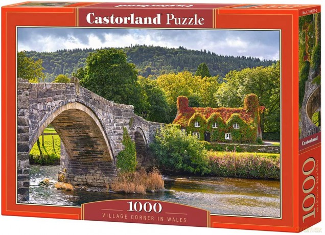 CASTORLAND 1000 el. Zakątek wioski w Walii C-104673-2 [PUZZLE]