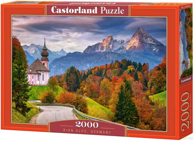CASTORLAND 2000 el. Jesień w Bawarii Alpy Niemcy C-200795-2 [PUZZLE]