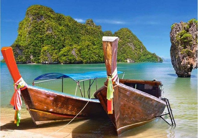 CASTORLAND 500 el. Khao Phing Kan Tajlandia B-53551 [PUZZLE]