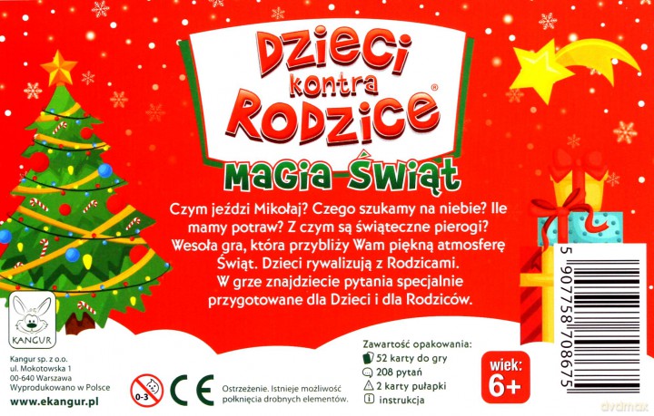 Dzieci kontra rodzice Magia Świąt [GRA]
