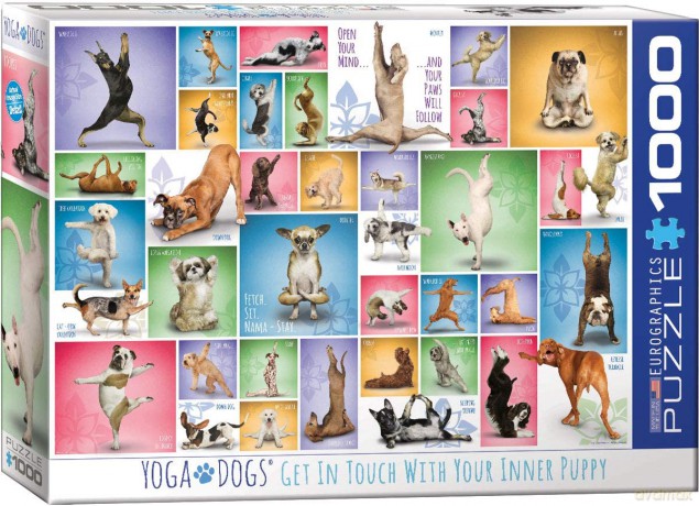 EUROGRAPHICS 1000 el. Joga psy 6000-0954 [PUZZLE]