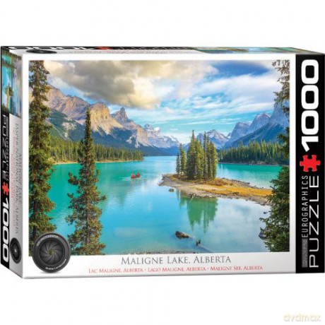 EUROGRAPHICS 1000 el. Malign Lake Alberta 6000-5430 [PUZZLE]