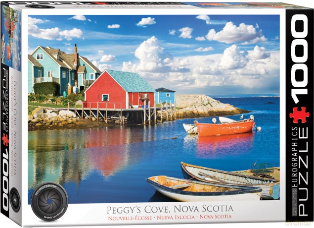 EUROGRAPHICS 1000 el. Peggy's Cove Nowa Szkocja 6000-5438 [PUZZLE]