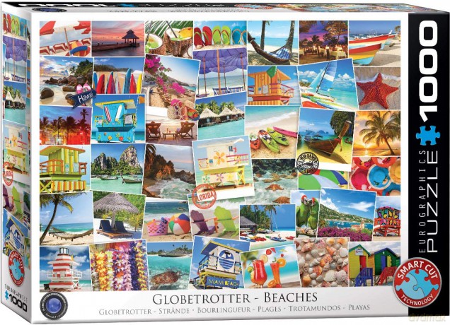 EUROGRAPHICS 1000 el. Plaże Globetrotter 6000-0761 [PUZZLE]