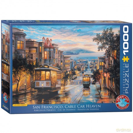 EUROGRAPHICS 1000 el. San Francisco 6000-0957 [PUZZLE]