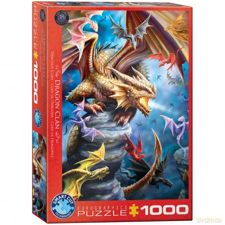 EUROGRAPHICS 1000 el. Smoki 6000-5475 [PUZZLE]