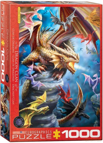 EUROGRAPHICS 1000 el. Smoki 6000-5475 [PUZZLE]