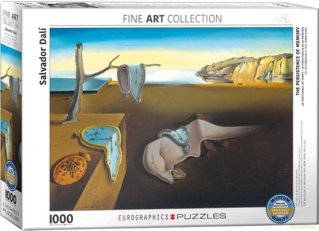 EUROGRAPHICS 1000 el. Trwałość pamięci Salvador Dali 6000-0845 [PUZZLE]