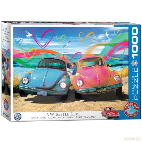EUROGRAPHICS 1000 el. VW Beetle 6000-5525 [PUZZLE]