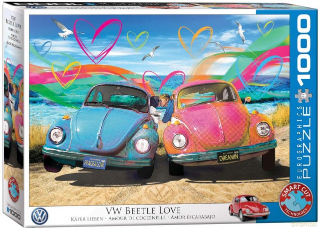 EUROGRAPHICS 1000 el. VW Beetle 6000-5525 [PUZZLE]