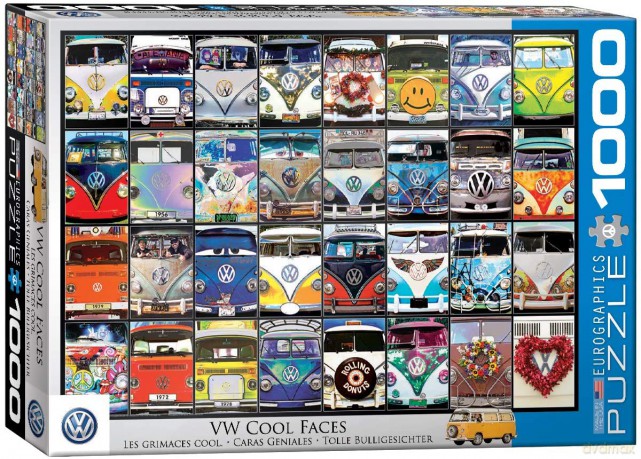 EUROGRAPHICS 1000 el. VW Cool Faces 6000-0870 [PUZZLE]