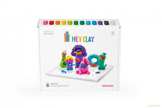 Hey Clay masa plastyczna Potwory HCLSE004