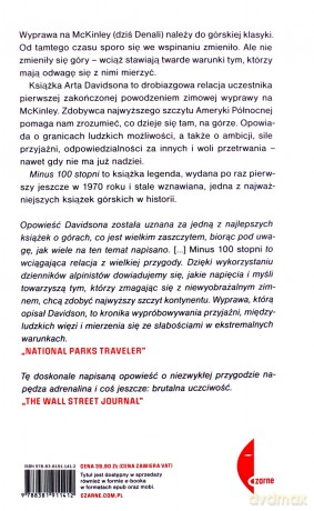 Minus 100 stopni. Pierwsze zimowe wejście na Mount McKinley - Art Davidson [KSIĄŻKA]