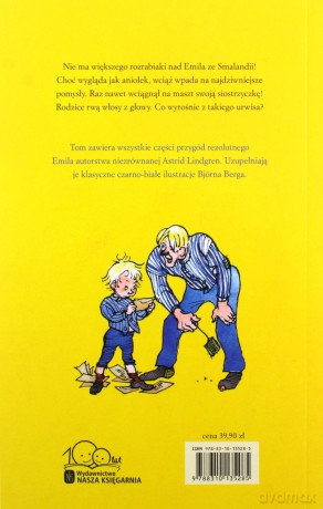Przygody Emila ze Smalandii - Astrid Lindgren [KSIĄŻKA]