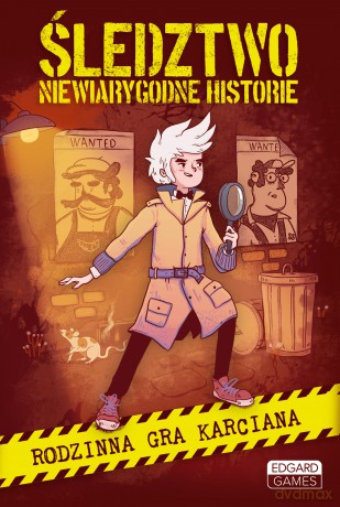 Śledztwo Niewiarygodne historie Rodzinna gra karciana [GRA]