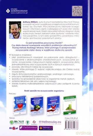 Uzdrawiające oczyszczanie organizmu według Boskiego lekarza. Plany terapeutyczne dla osób cierpiących na lęki, depresję, trądzik, egzemę, boreliozę, dolegliwości ze strony układu pokarmowego, mgłę umysłową, problemy z wagą, migreny, wzdęc - Anthony Willia