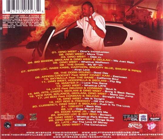 West Dino: Aint No Limit To [CD]
