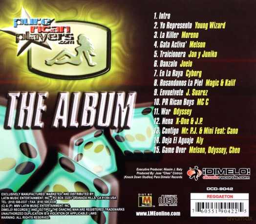 Pure Rican Players: Album [CD]