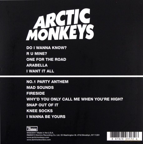 Arctic Monkeys: Am [CD]