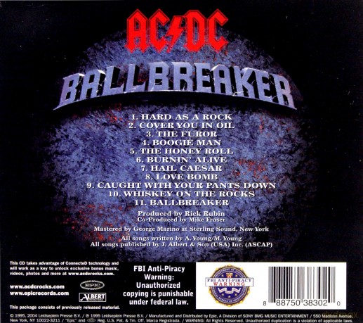 AC/DC: Ballbreaker [CD]
