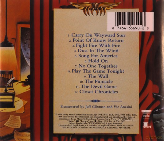 Kansas: Best Of Kansas [CD]