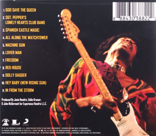 Hendrix Jimi: Blue Wild Angel [CD]