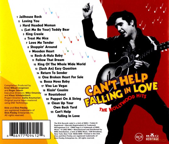 Presley Elvis: Cant Help Falling In Love [CD]