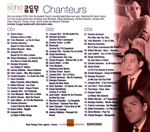 Chanteurs [3CD]