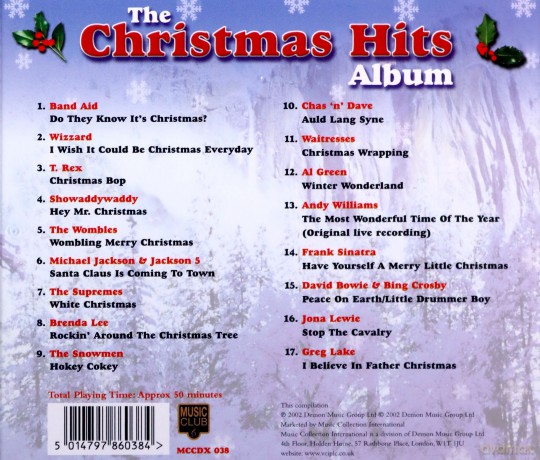 Christmas Hits Album [CD]