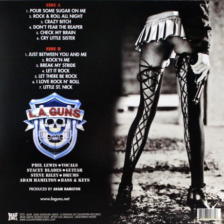 L.A. Guns: Covered In Guns (Red) [Winyl]
