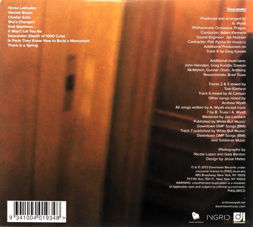 Wyatt Andrew: Descender [CD]