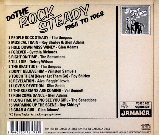 Do The Rock Steady [CD]