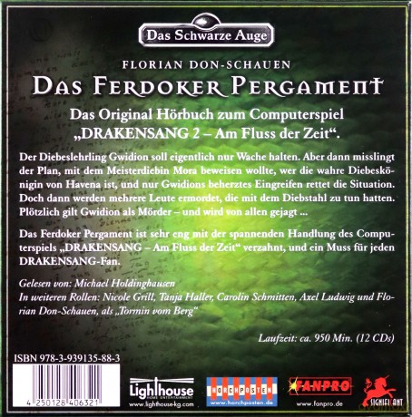 Holdinghausen Michael: Drakensang-Das Ferdoker [CD]