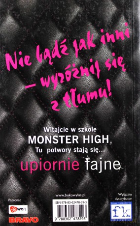 Monster High Tom 1 Upiorna Szkoła - Lisi Harrison [KSIĄŻKA]