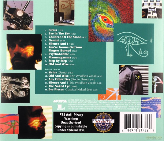 Parsons Alan: Eye In The Sky (Exp) [CD]