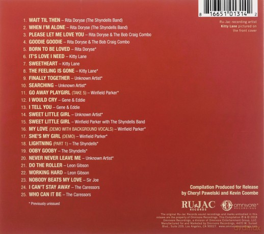 Ru-Jac Records Story: Finally Together [CD]