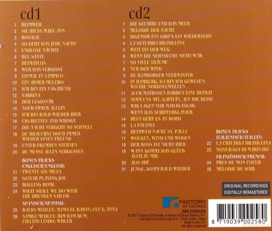 Quinn Freddy: Fur Immer/Schlagerlegende [2CD]