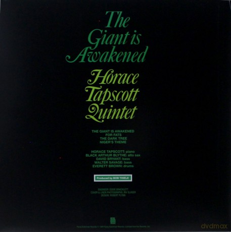 Horace Tapscott Quintet: Giant Is Awakended [Winyl]