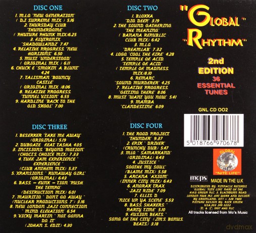 Global Rhythm vol. 2 [4CD]