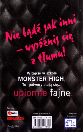 Monster High Upiorna Szkoła (twarda) - Lisi Harrison [KSIĄŻKA]