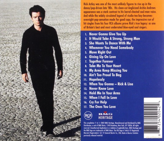 Rick Astley: Greatest Hits [CD]