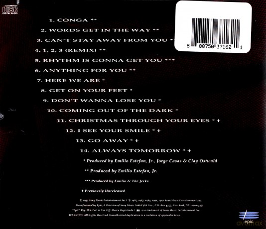 Estefan Gloria: Greatest Hits [CD]