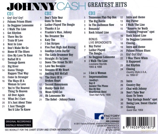 Cash Johnny: Greatest Hits [3CD]