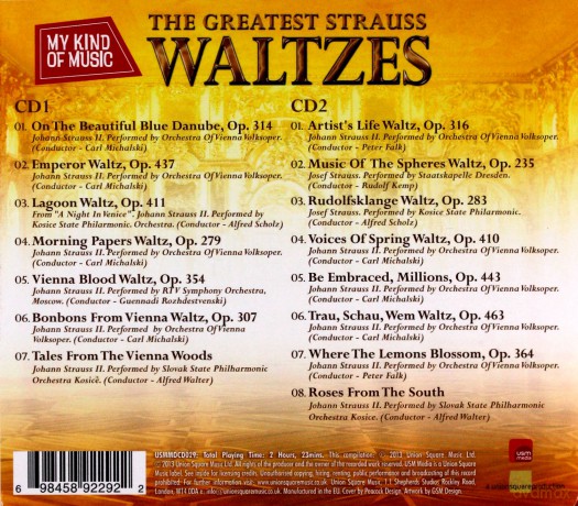 Greatest Strauss Waltzes [2CD]