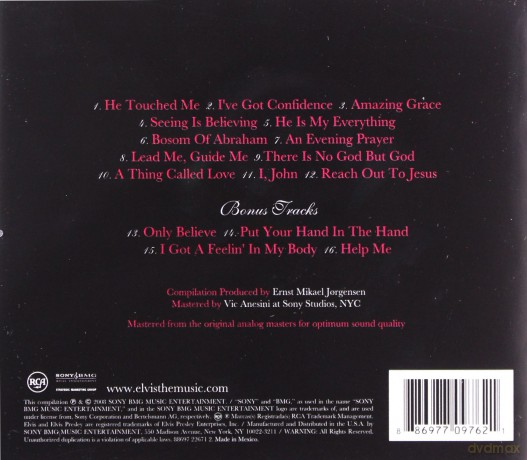 Elvis Presley: He Touched Me [CD]