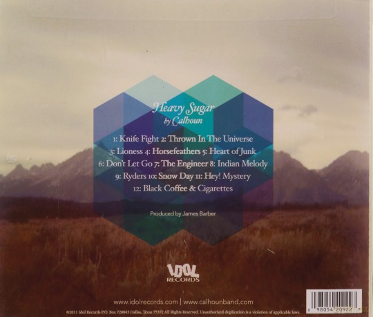 Calhoun: Heavy Sugar [CD]